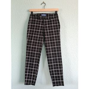 Old Navy | Mid-Rise "Pixie" Grid Pants